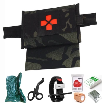 Тактическая быстроразъемная сумка для жгута, охотничья маленькая медицинская аптечка первой помощи, наружная медицинская сумка MOLLE