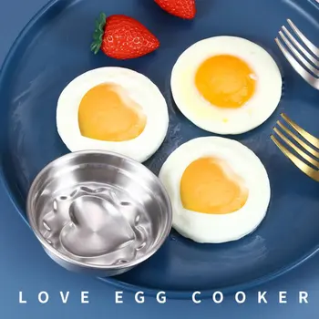 Форма для приготовления яиц из нержавеющей стали 304, тарелка для приготовления яиц с масляной кисточкой, инструменты для приготовления яиц, форма для приготовления любимого обеда